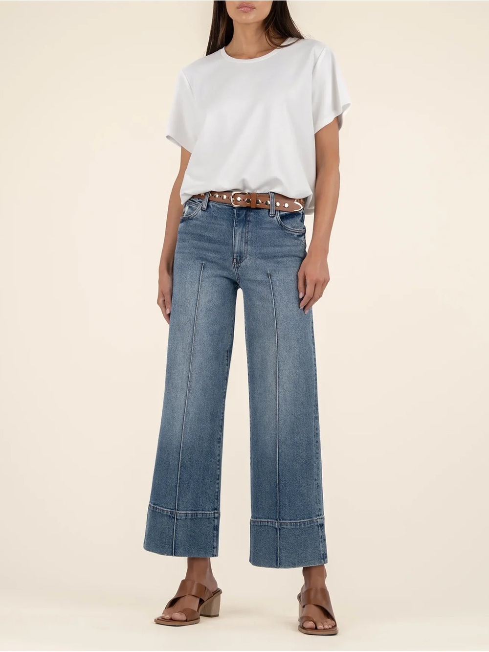 KUT “Meg” high rise wide leg - worn once
